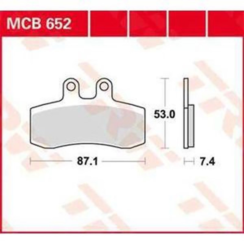 ΤΑΚΑΚΙΑ MCB652 TRW LUCAS ΓΕΡΜΑΝΙΑΣ F177