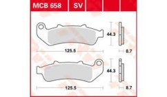 ΤΑΚΑΚΙΑ MCB658SV ΜΕΤΑΛ ΕΜΠ TRW LUCAS ΓΕΡΜΑΝΙ F189