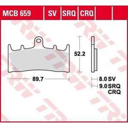 ΤΑΚΑΚΙΑ MCB659SV TRW LUCAS ΓΕΡΜΑΝΙΑΣ F188