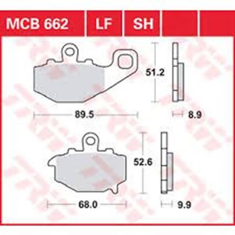 ΤΑΚΑΚΙΑ MCB662 TRW LUCAS ΓΕΡΜΑΝΙΑΣ F192