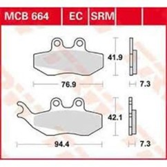 ΤΑΚΑΚΙΑ MCB664 TRW LUCAS ΓΕΡΜΑΝΙΑΣ F194