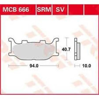 ΤΑΚΑΚΙΑ MCB666 TRW LUCAS ΓΕΡΜΑΝΙΑΣ F199