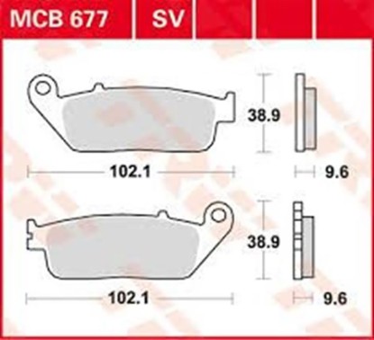 ΤΑΚΑΚΙΑ MCB677SV TRW LUCAS ΓΕΡΜΑΝΙΑΣ F196