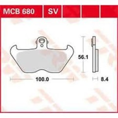 ΤΑΚΑΚΙΑ MCB680SV ΜΕΤΑΛ ΕΜΠ TRW LUCAS ΓΕΡΜΑΝΙ F246