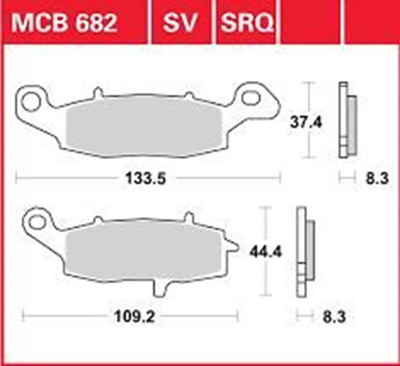 ΤΑΚΑΚΙΑ MCB682 TRW LUCAS ΓΕΡΜΑΝΙΑΣ F229