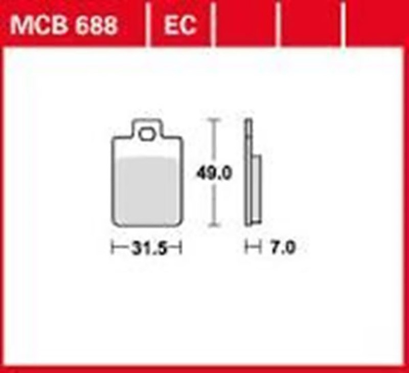 ΤΑΚΑΚΙΑ MCB688 TRW LUCAS ΓΕΡΜΑΝΙΑΣ F255