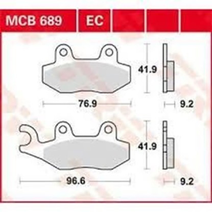 ΤΑΚΑΚΙΑ MCB689 TRW LUCAS ΓΕΡΜΑΝΙΑΣ F228