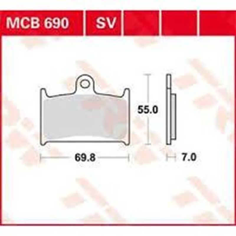 ΤΑΚΑΚΙΑ MCB690 TRW LUCAS ΓΕΡΜΑΝΙΑΣ F145