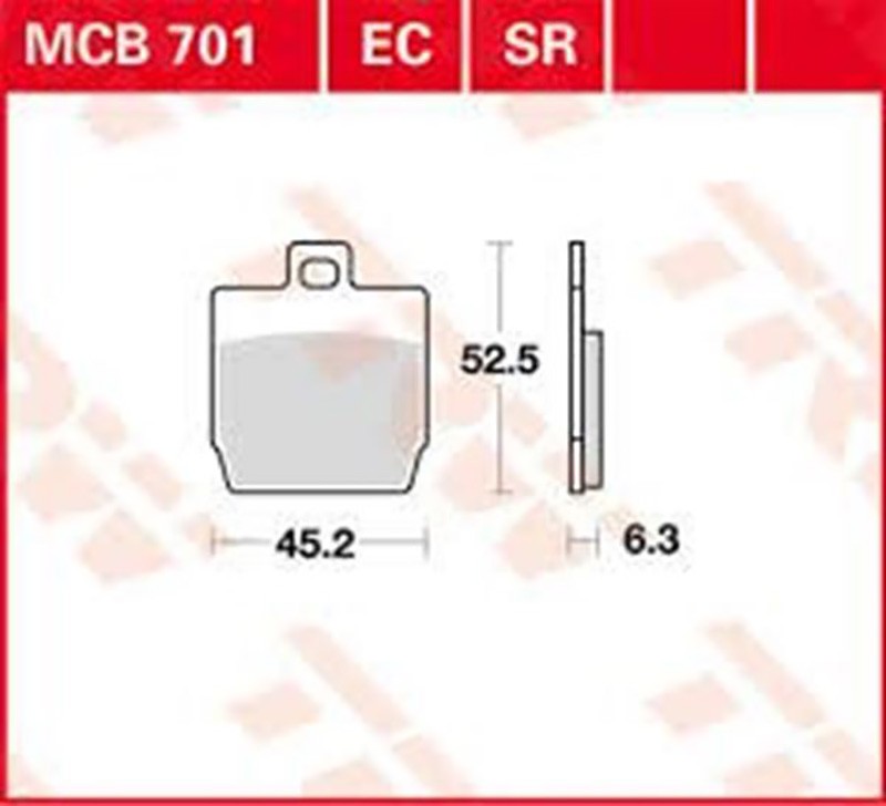 ΤΑΚΑΚΙΑ MCB701 TRW LUCAS ΓΕΡΜΑΝΙΑΣ F268