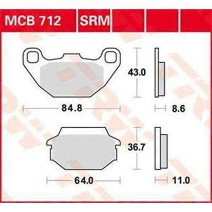 ΤΑΚΑΚΙΑ MCB712 TRW LUCAS ΓΕΡΜΑΝΙΑΣ F305