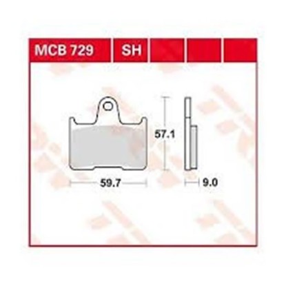 ΤΑΚΑΚΙΑ MCB729 TRW LUCAS ΓΕΡΜΑΝΙΑΣ F254