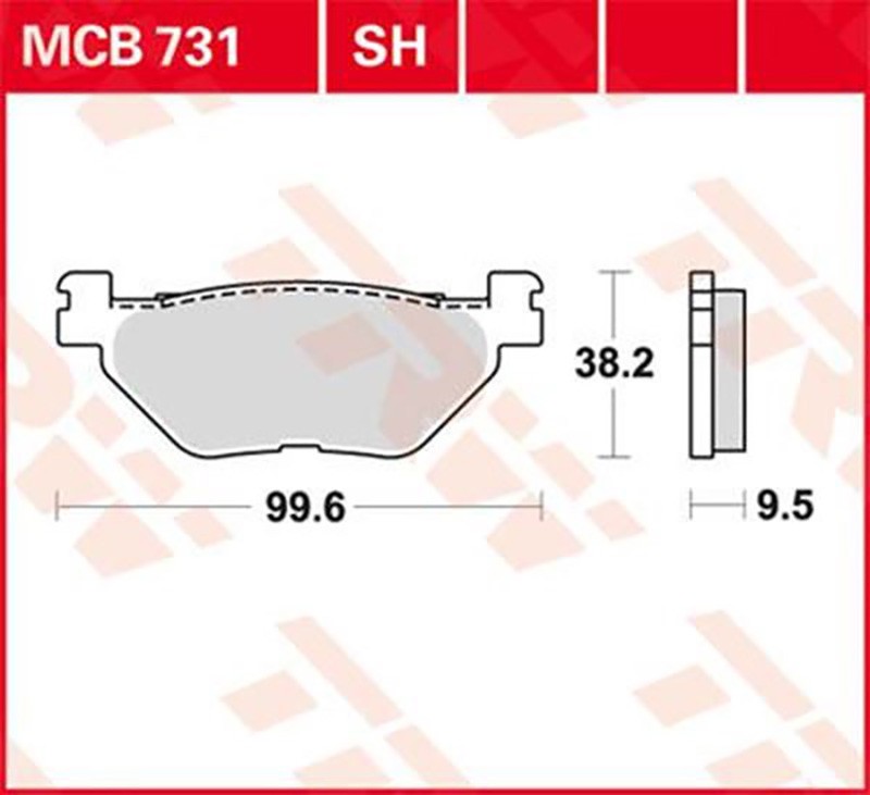 ΤΑΚΑΚΙΑ MCB731SH ΜΕΤΑΛ ΟΠΙ TRW LUCAS ΓΕΡΜΑΝΑ F319/2