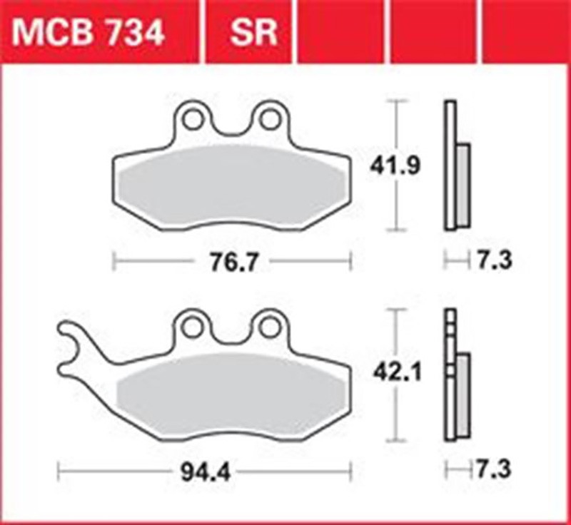 ΤΑΚΑΚΙΑ MCB734 TRW LUCAS ΓΕΡΜΑΝΙΑΣ F194