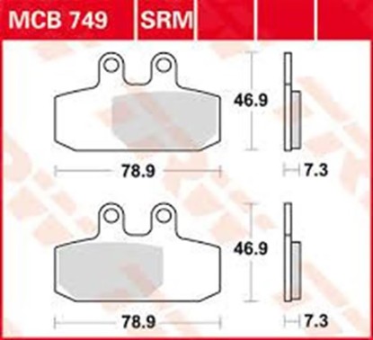 ΤΑΚΑΚΙΑ MCB749 TRW LUCAS ΓΕΡΜΑΝΙΑΣ F256