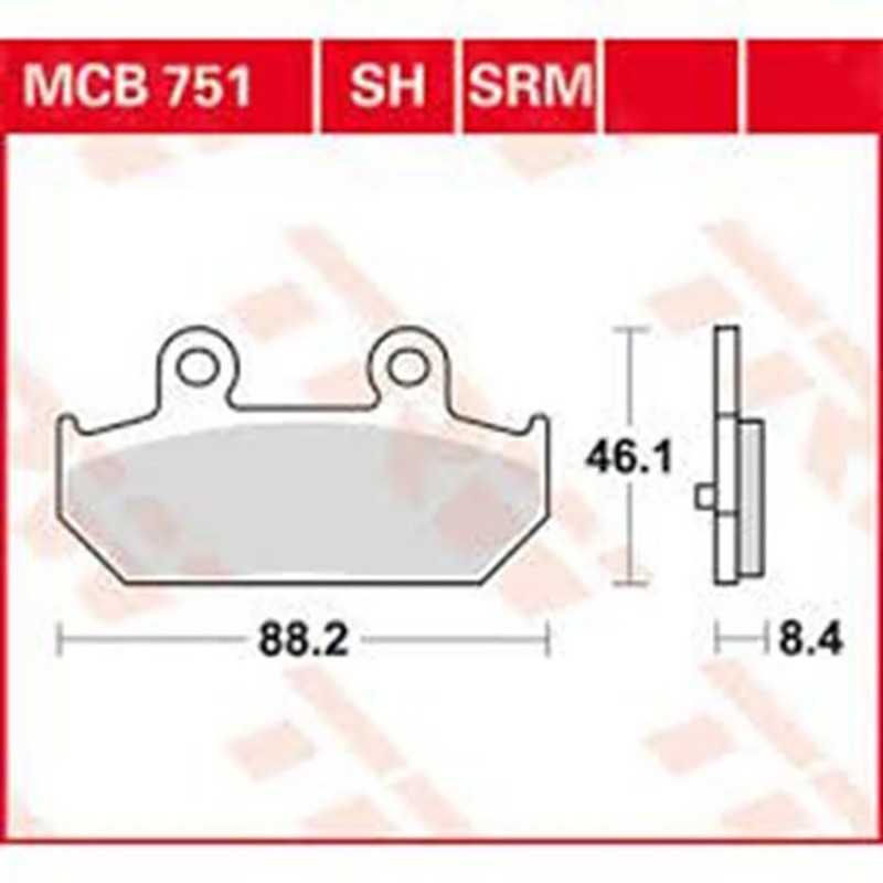 ΤΑΚΑΚΙΑ MCB751 TRW LUCAS ΓΕΡΜΑΝΙ F412