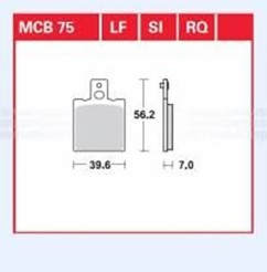 ΤΑΚΑΚΙΑ MCB75 TRW LUCAS ΓΕΡΜΑΝΙΑΣ F47