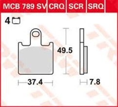 ΤΑΚΑΚΙΑ MCB789SV TRW LUCAS ΓΕΡΜΑΝ F417