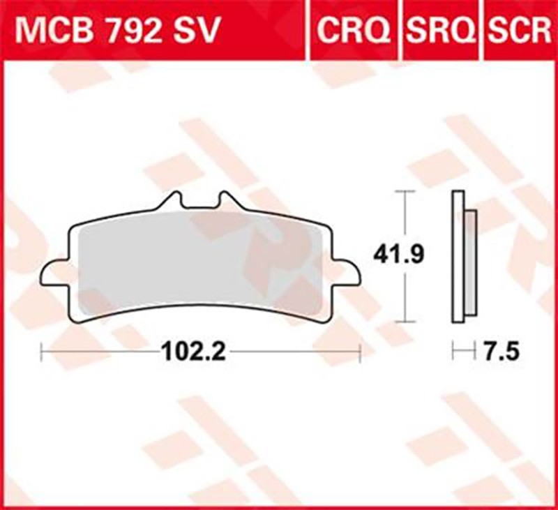 ΤΑΚΑΚΙΑ MCB792CRQ TRW LUCAS ΓΕΡΜΑΝ F447