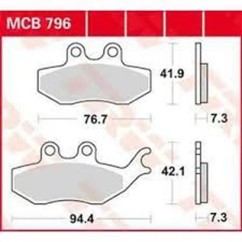 ΤΑΚΑΚΙΑ MCB796 TRW LUCAS ΓΕΡΜΑΝ F374