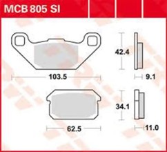 ΤΑΚΑΚΙΑ MCB805SI TRW LUCAS ΓΕΡΜΑΝΙΑΣ F431