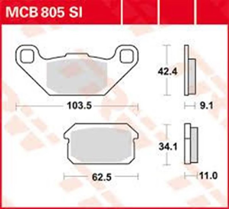 ΤΑΚΑΚΙΑ MCB805SI TRW LUCAS ΓΕΡΜΑΝΙΑΣ F431