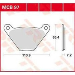 ΤΑΚΑΚΙΑ MCB97 TRW LUCAS ΓΕΡΜΑΝΙΑΣ F24/2