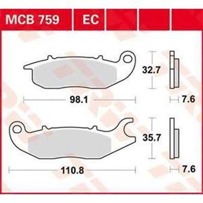 ΤΑΚΑΚΙΑ MCB759EC Honda INNOVA TRW LUCAS ΓΕΡΜΑΝΙΑΣ F375