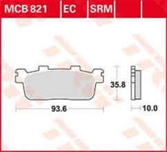 ΤΑΚΑΚΙΑ MCB821EC TRW LUCAS ΓΕΡΜΑΝΙΑΣ F607