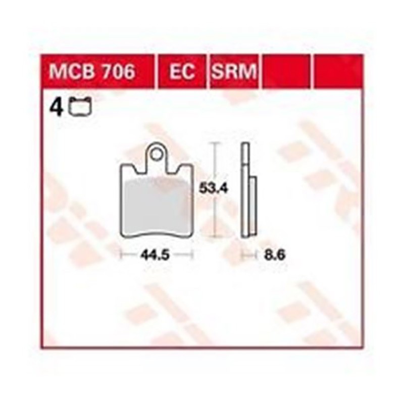 ΤΑΚΑΚΙΑ MCB706EC TRW LUCAS ΓΕΡΜΑΝΙΑΣ F283