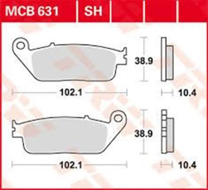 ΤΑΚΑΚΙΑ MCB631 TRW LUCAS ΓΕΡΜΑΝΙΑΣ F196