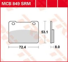 ΤΑΚΑΚΙΑ MCB849SRM TRW LUCAS ΓΕΡΜΑΝΙΑΣ F627