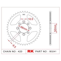 ΓΡΑΝΑΖΙ ΠΙΣΩ B3241 34Δ 802 RK