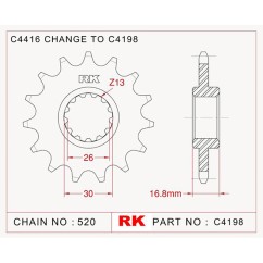 ΓΡΑΝΑΖΙ ΕΜΠΡ C4198 16Δ 1269 RK