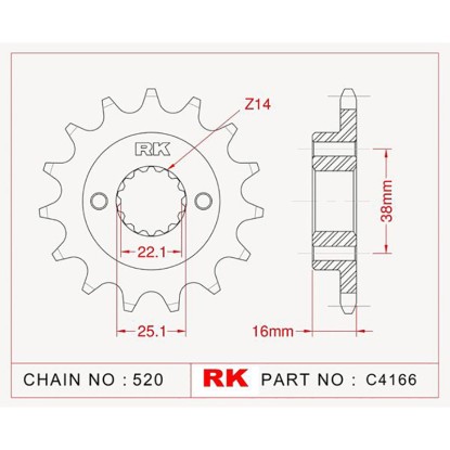 ΓΡΑΝΑΖΙ ΕΜΠΡ C4166 14Δ 736 RK