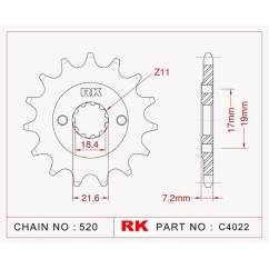 ΓΡΑΝΑΖΙ ΕΜΠΡΟΣ 14Δ C4022/1321 RK