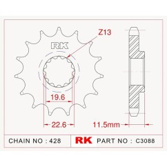 ΓΡΑΝΑΖΙ ΕΜΠΡ C3088 14Δ 409 RK