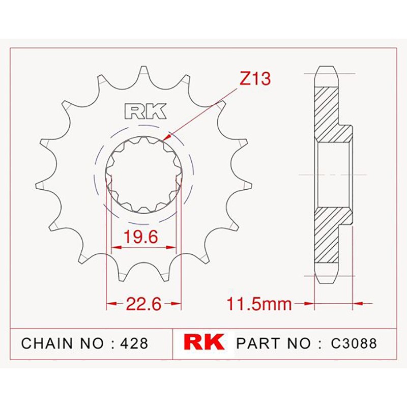 ΓΡΑΝΑΖΙ ΕΜΠΡ C3088 14Δ 409 RK