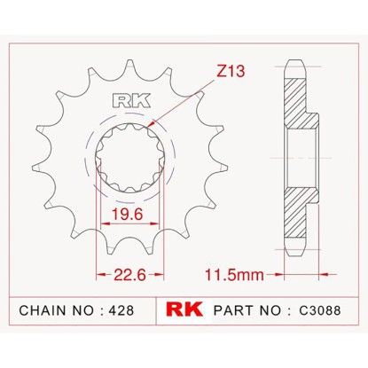 ΓΡΑΝΑΖΙ ΕΜΠΡ C3088 14Δ 409 RK