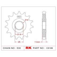 ΓΡΑΝΑΖΙ ΕΜΠΡ C6186 16Δ 580 RK