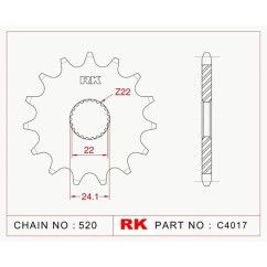 ΓΡΑΝΑΖΙ ΕΜΠΡ C4017 14Δ 394 RK