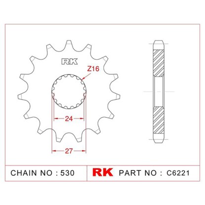 ΓΡΑΝΑΖΙ ΕΜΠΡ C6221 16Δ 423 RK RACING