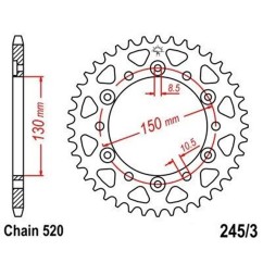 ΓΡΑΝΑΖΙ ΠΙΣΩ 245/3 45Δ PREMIOUM