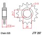 ΓΡΑΝΑΖΙ ΕΜΠΡΟΣΘΙΟ JTF297.15RB - ΜΕ ΛΑΣΤΙΧΟ JT