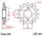 ΓΡΑΝΑΖΙ ΕΜΠΡΟΣΘΙΟ JTF511.14 JT