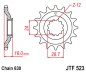 ΓΡΑΝΑΖΙ ΕΜΠΡΟΣΘΙΟ JTF523.15 JT