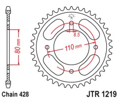 Γρανάζι πίσω JTR1219.42 JT