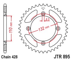 Γρανάζι πίσω JTR895.49 JT