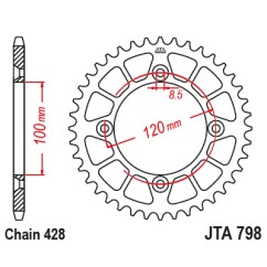 ΓΡΑΝΑΖΙ JTA798.47 ΑΛΟΥΜΙΝΕΝΙΟ RACELITE ΜΑΥΡΟ JT