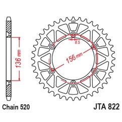 ΓΡΑΝΑΖΙ JTA822.45 ΑΛΟΥΜΙΝΕΝΙΟ RACELITE ΜΠΛΕ JT