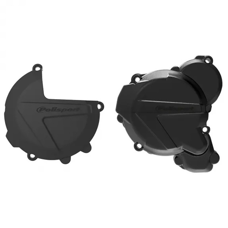 ΚΑΛΥΜΜΑΤΑ ΚΙΤ POLISPORT KTM EXC250/300 17- ΜΑΥΡΟ